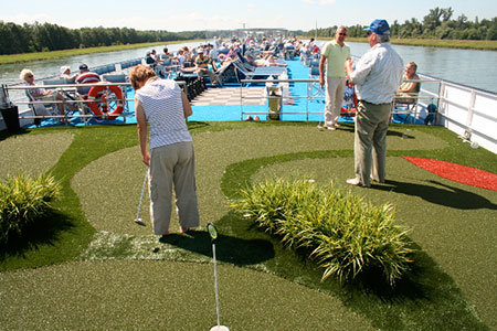Myview Golf - golf on a ship